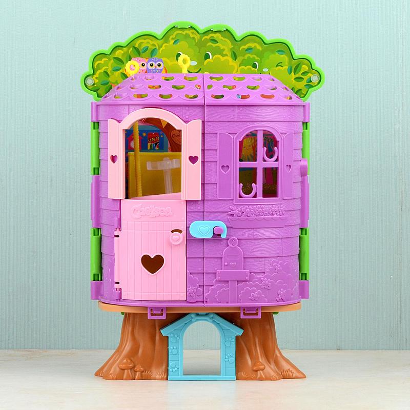 a barbie treehouse