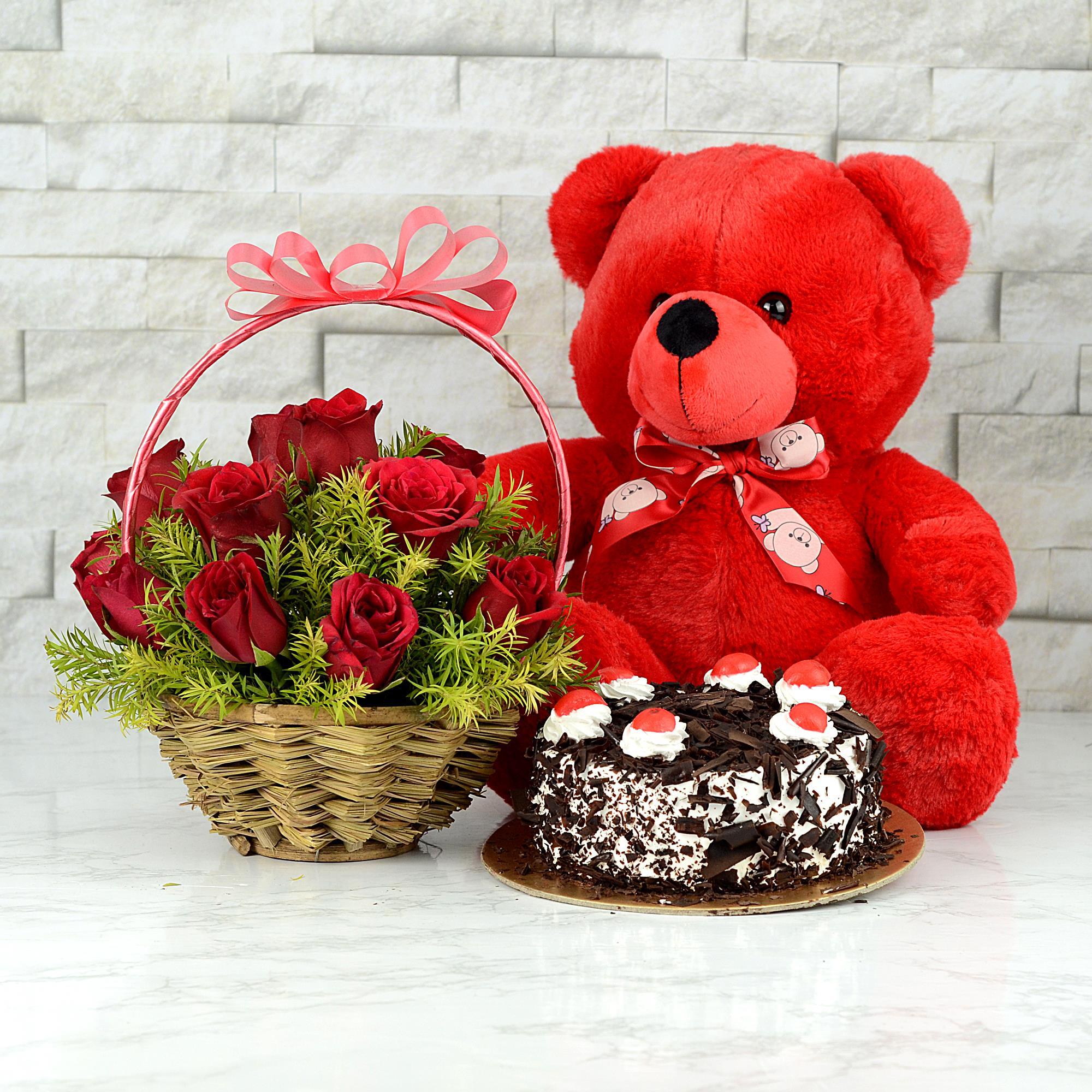 BF, Teddy and Roses combo