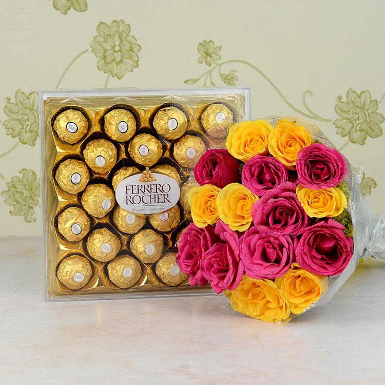 Roses, Ferrero Rocher