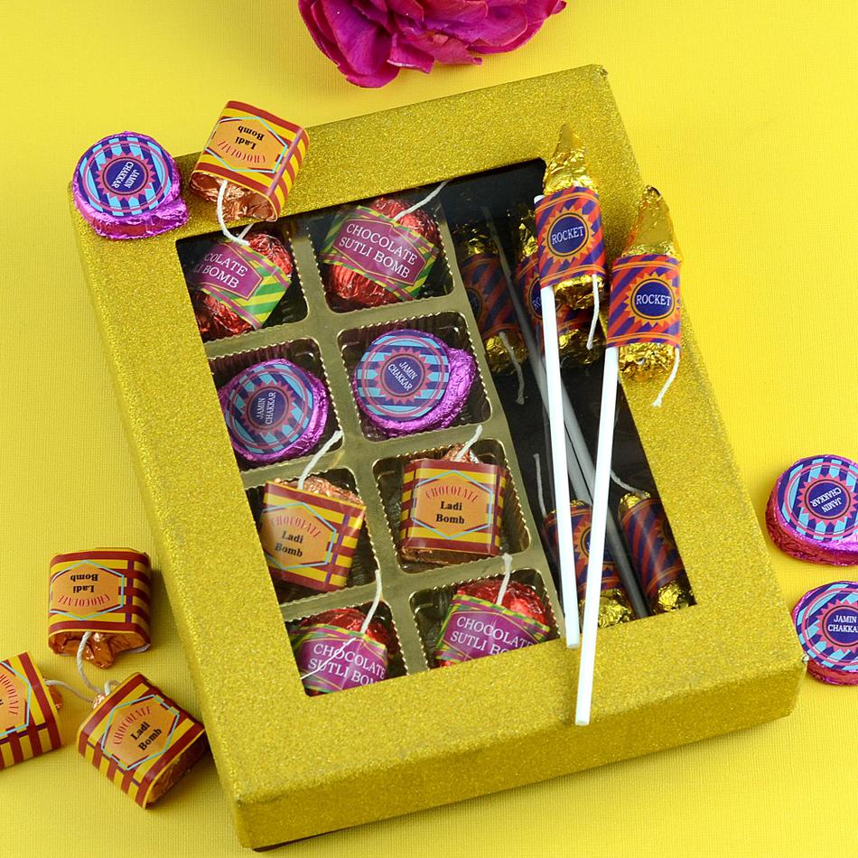 Send Chocolate Crackers on Diwali to India