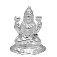 Decorative Lakshmi Silver Idol