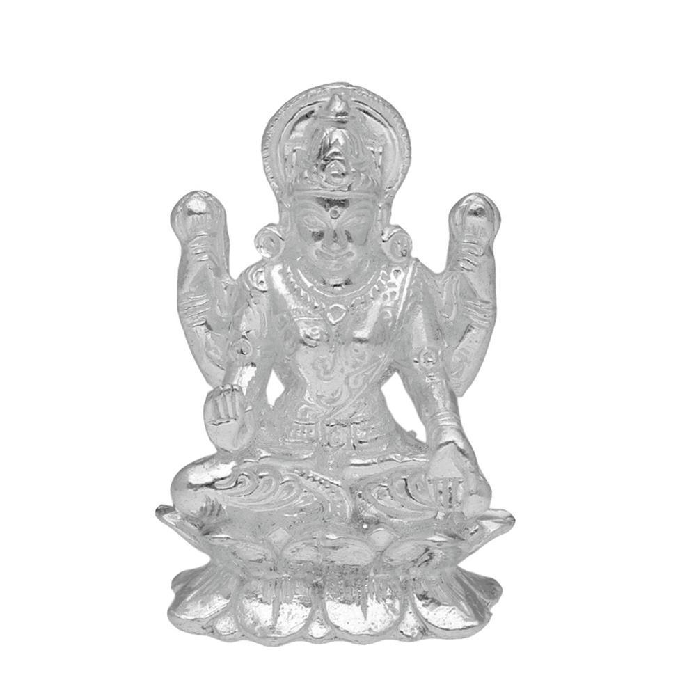 Beautiful Lakshmi Silver Idols Spiritual Gifts