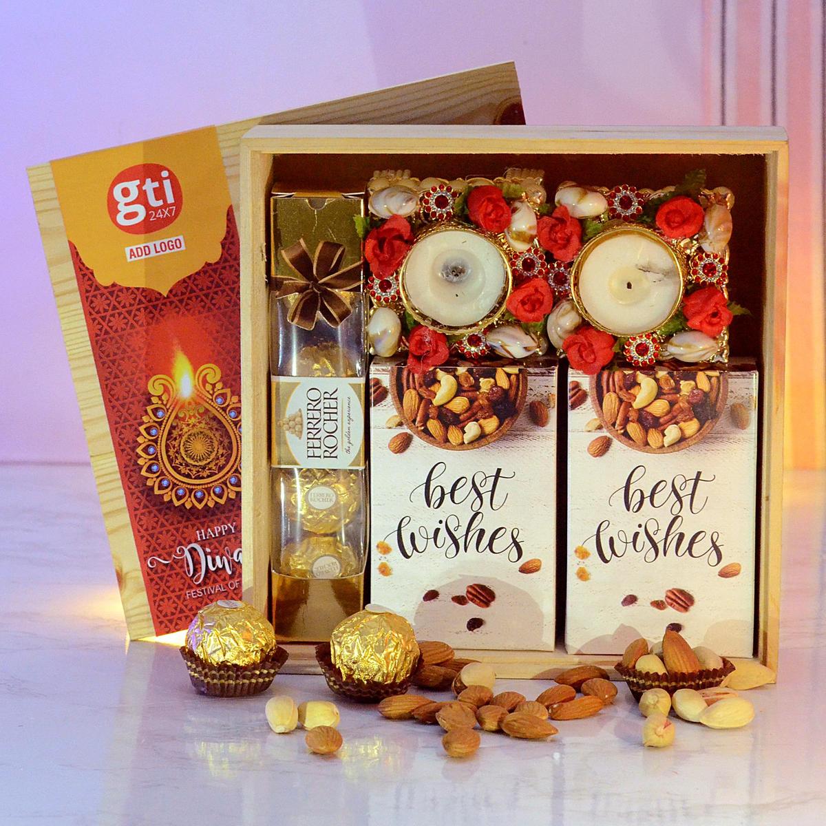 Diwali Dry Fruit Hamper Box Diwali Corporate Gifts