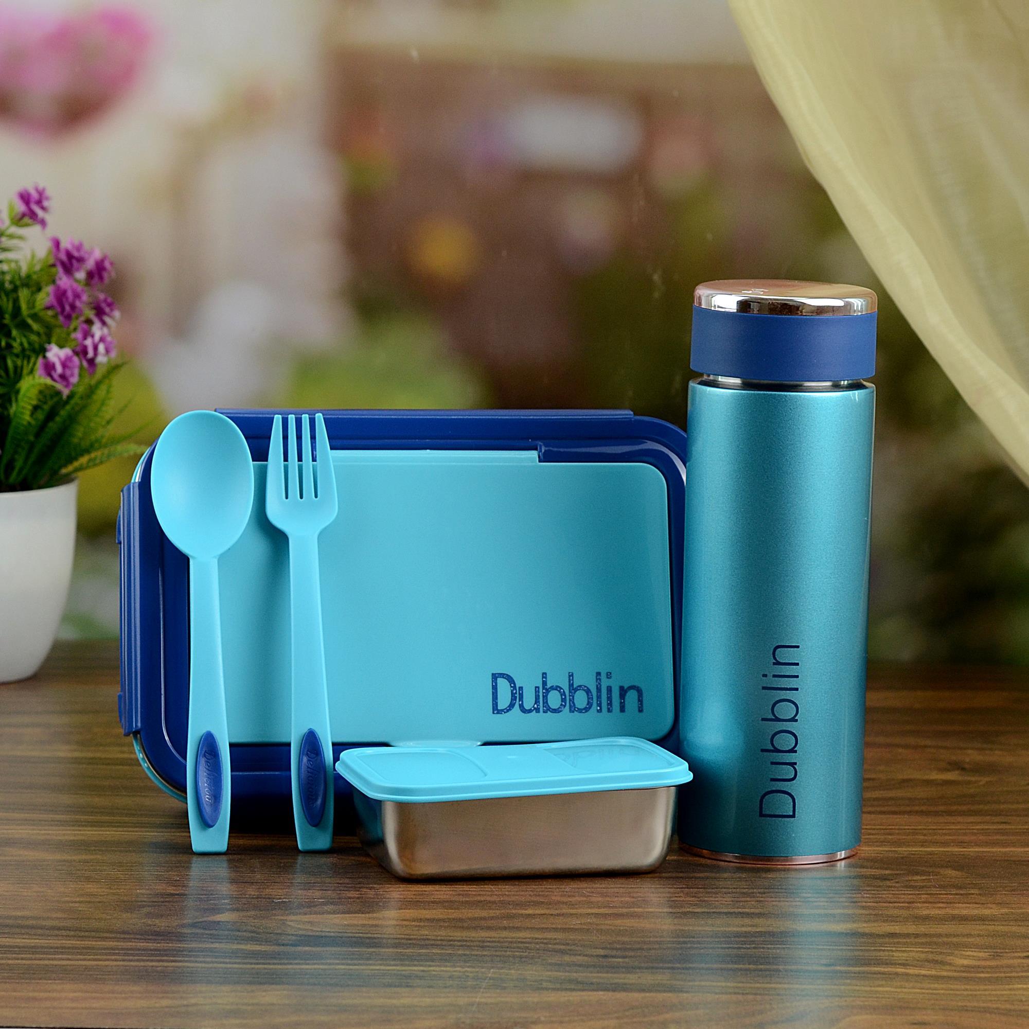 Dubblin Lunch Kit With Water Bottle Kitchen & Tableware Gifts