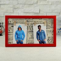 Personalized Red Wooden Frame 