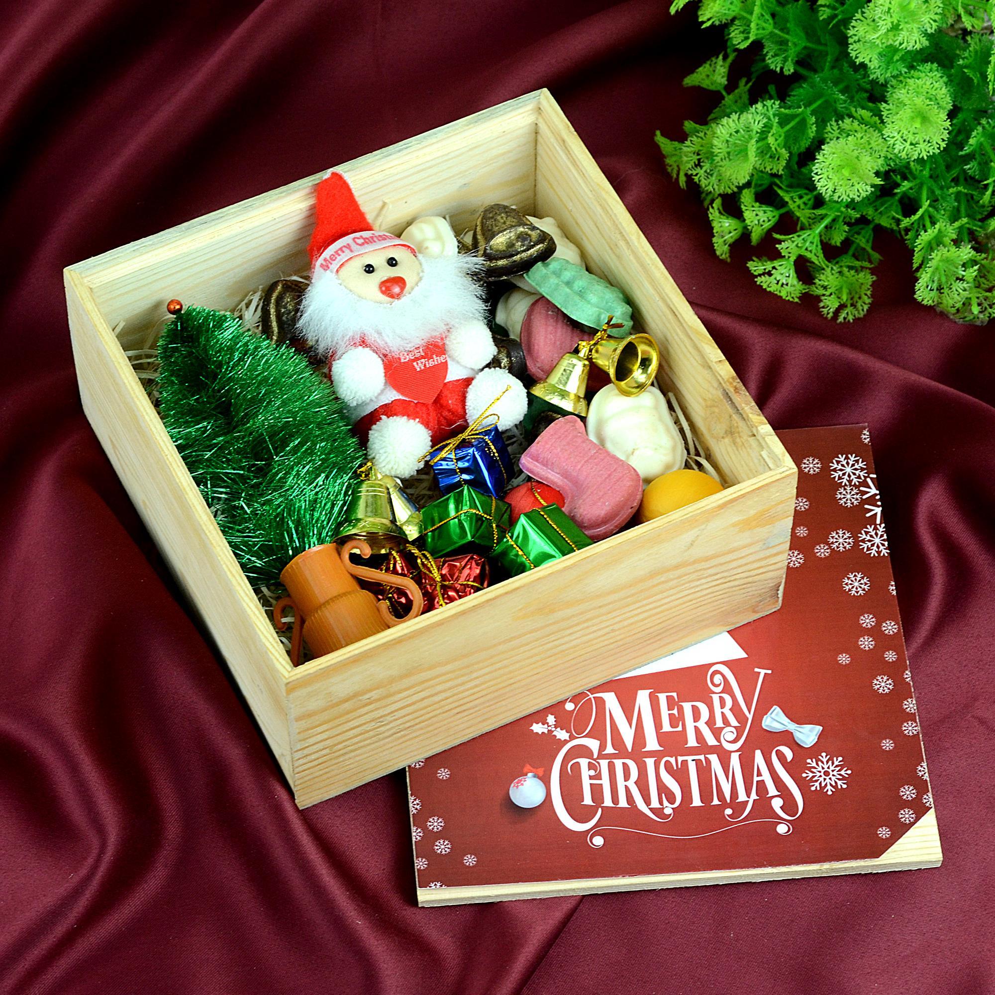 Christmas Delight Wooden Box Christmas Gifts for Kids