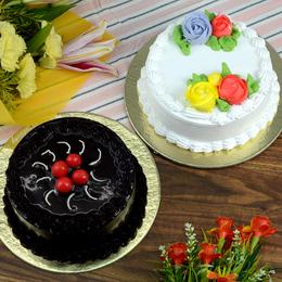 Eggless Cakes Combo
