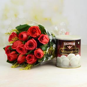 Roses and Rasgulla  Roses and Rasgulla