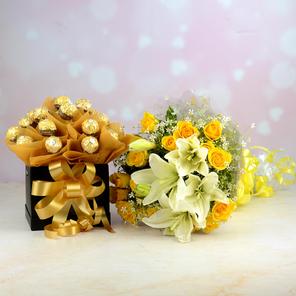 Ferrero Floral Bouquet Ferrero Floral Bouquet
