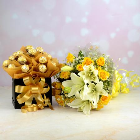 Ferrero Floral Bouquet