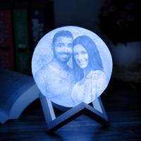 Colorful Personalized LED Moon
