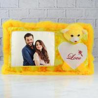 Personalized Rectangle Yellow Pillow