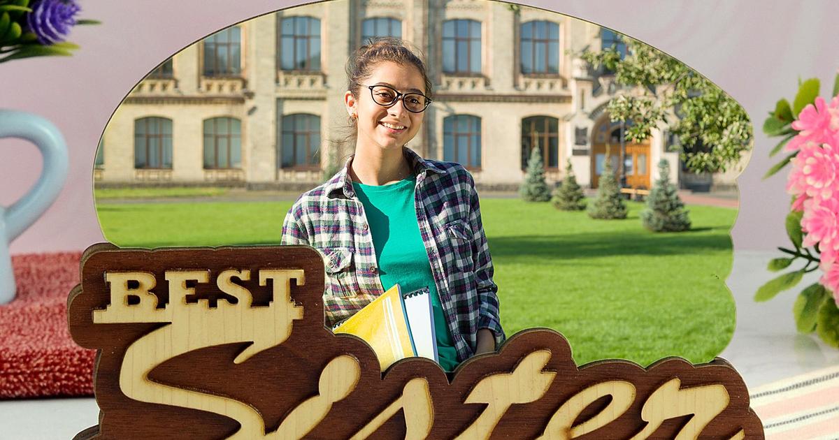 Custom Photo Frame Sister, Personalized Photo Frames