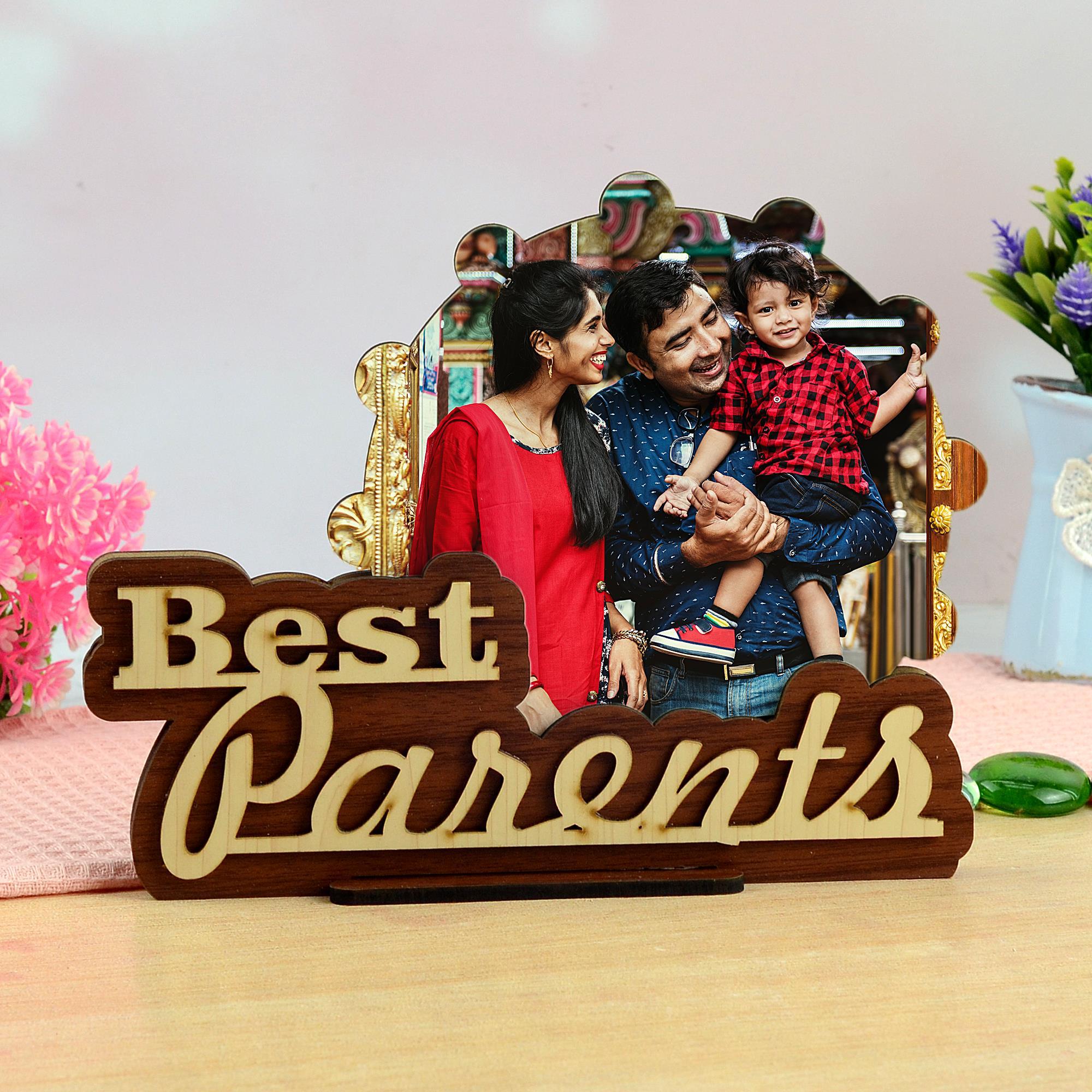 Best Parents Frame, Personalized Photo Frames