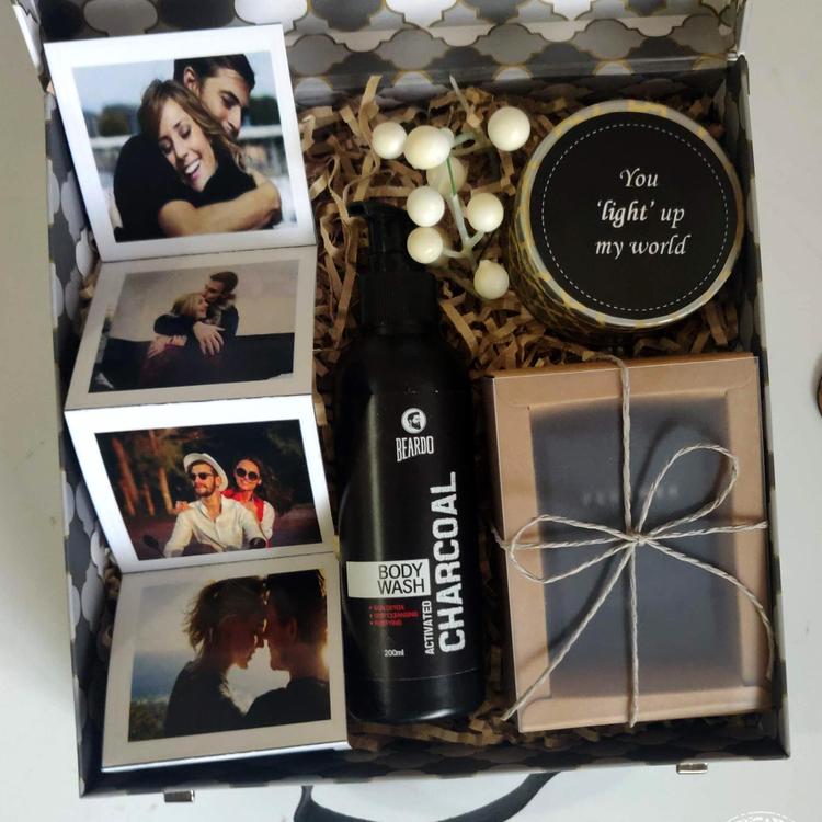 Black & Grey Moroccan Love Box Combo