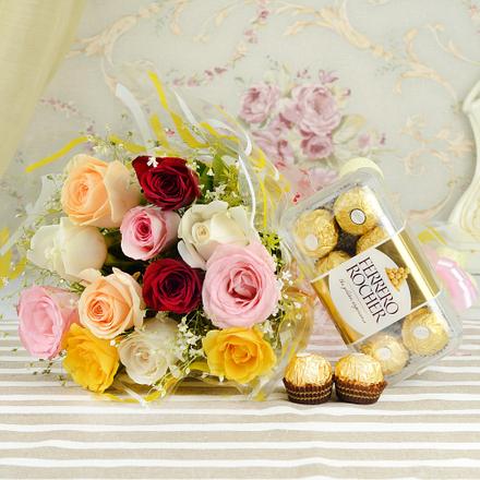 Ferrro Rocher & Roses