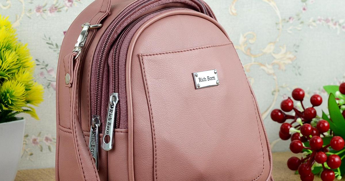 dusty rose evening bag