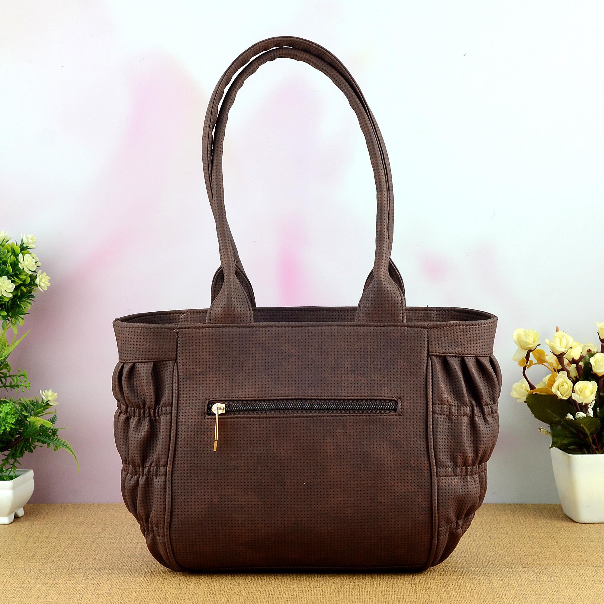 Flamboyant Brown Ladies Bag Bags & Purses