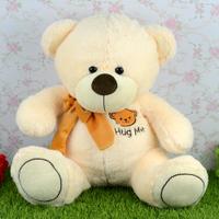 "Hug Me" Cream Teddy Bear
