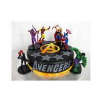 Avengers Fondant Cake 3 Kg