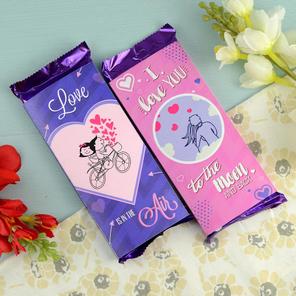 Love Is in the Air Chocolate Bar