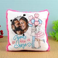 Personalized You & Me Pillow