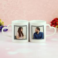 White Mugs For Couple