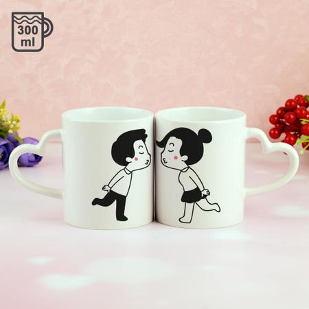 White Mugs For Couple