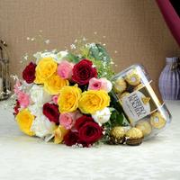 Colorful Bouquet, Rocher