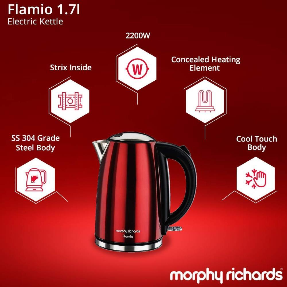 Morphy Richards Flamio Electric Kettle, Kitchen Appliances