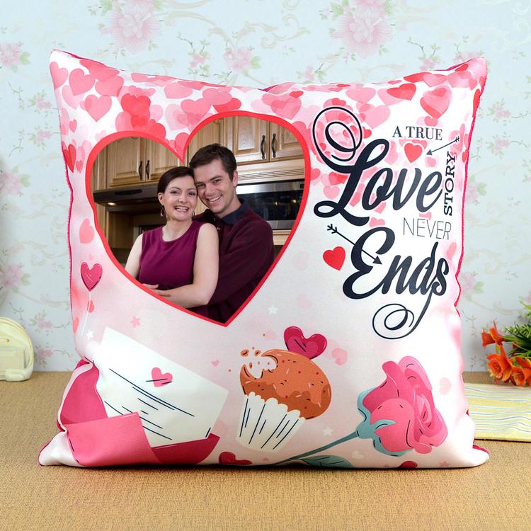 Personalized Love Story On Pillow
