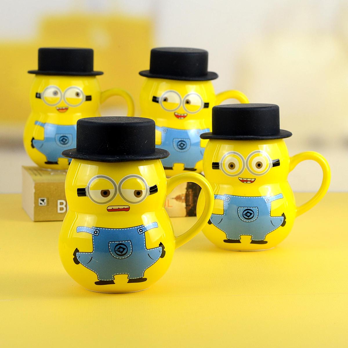 Set of Cute Minion Mugs Kitchen & Tableware Gifts