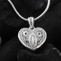 Heart Sterling Silver Pendant
