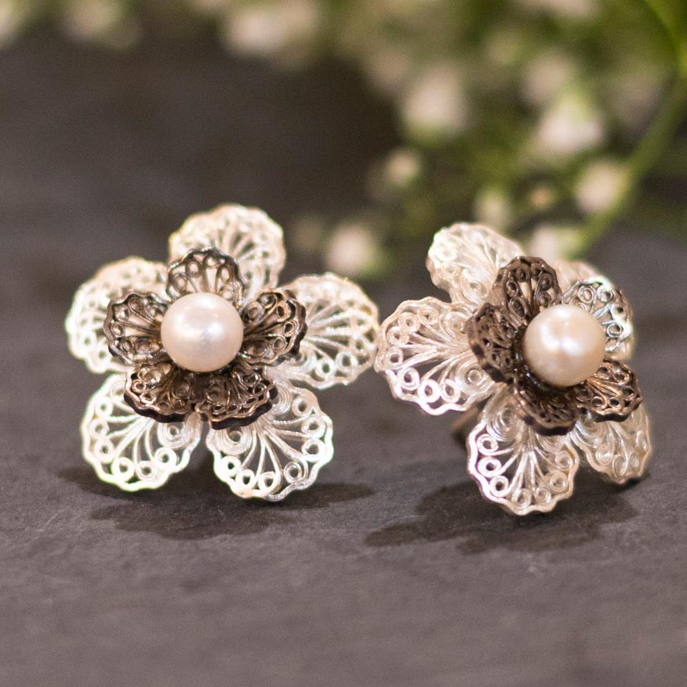 Buy Silver Linings Beads Handmade Silver Filigree Jewellery Online   Okhaistore