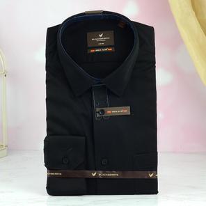 Blackberrys Black Cotton Shirt Blackberrys Black Cotton Shirt
