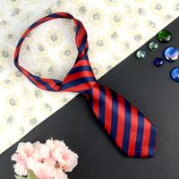 Red & Blue Striped Tie