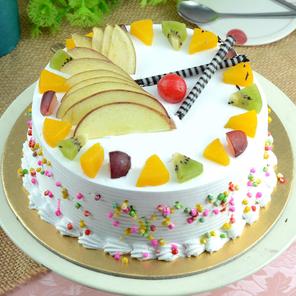Vanilla Fruit Cake - 1/2 Kg Vanilla Fruit Cake - 1/2 Kg