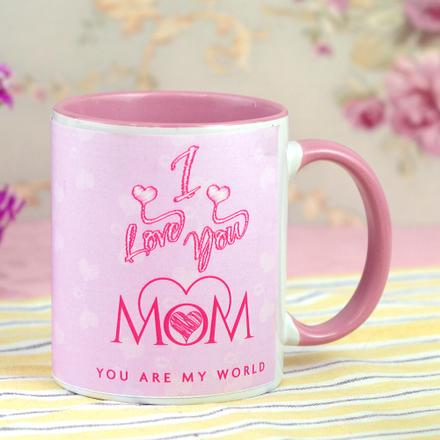 Personalised Pink Mug For Mom