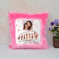 Personalized Pink Pillow
