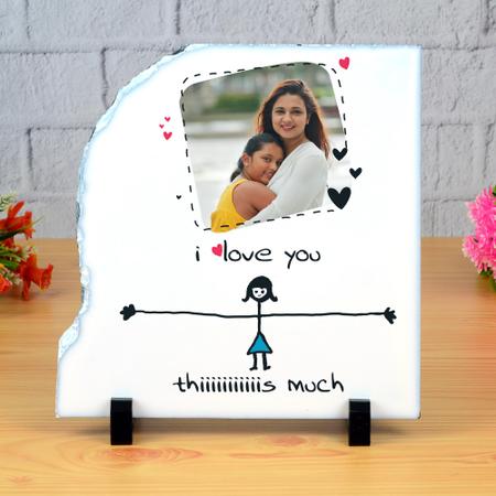 I Love You Photo Rock