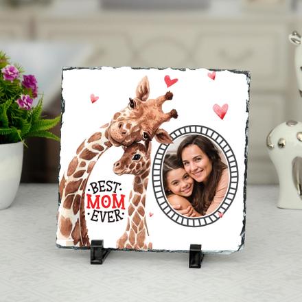 Best Mom Ever Photo Rock