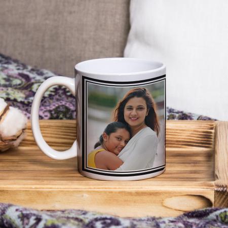 Custom White Mug - Mom