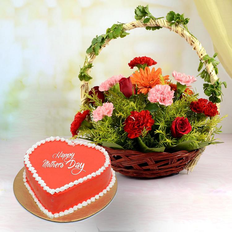 Happy Floral Combo For Mom