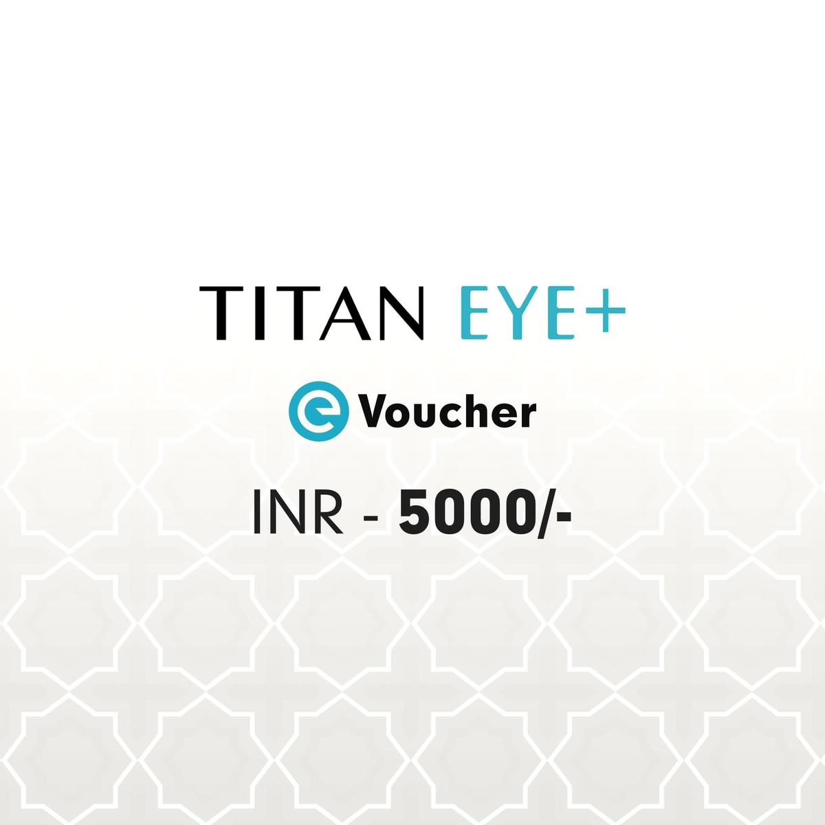Titan Eye+ Evoucher Rs .5000, Rakhi Kids