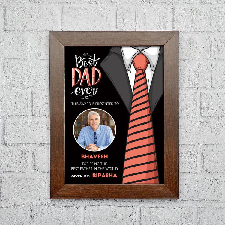 Best Dad Certificate