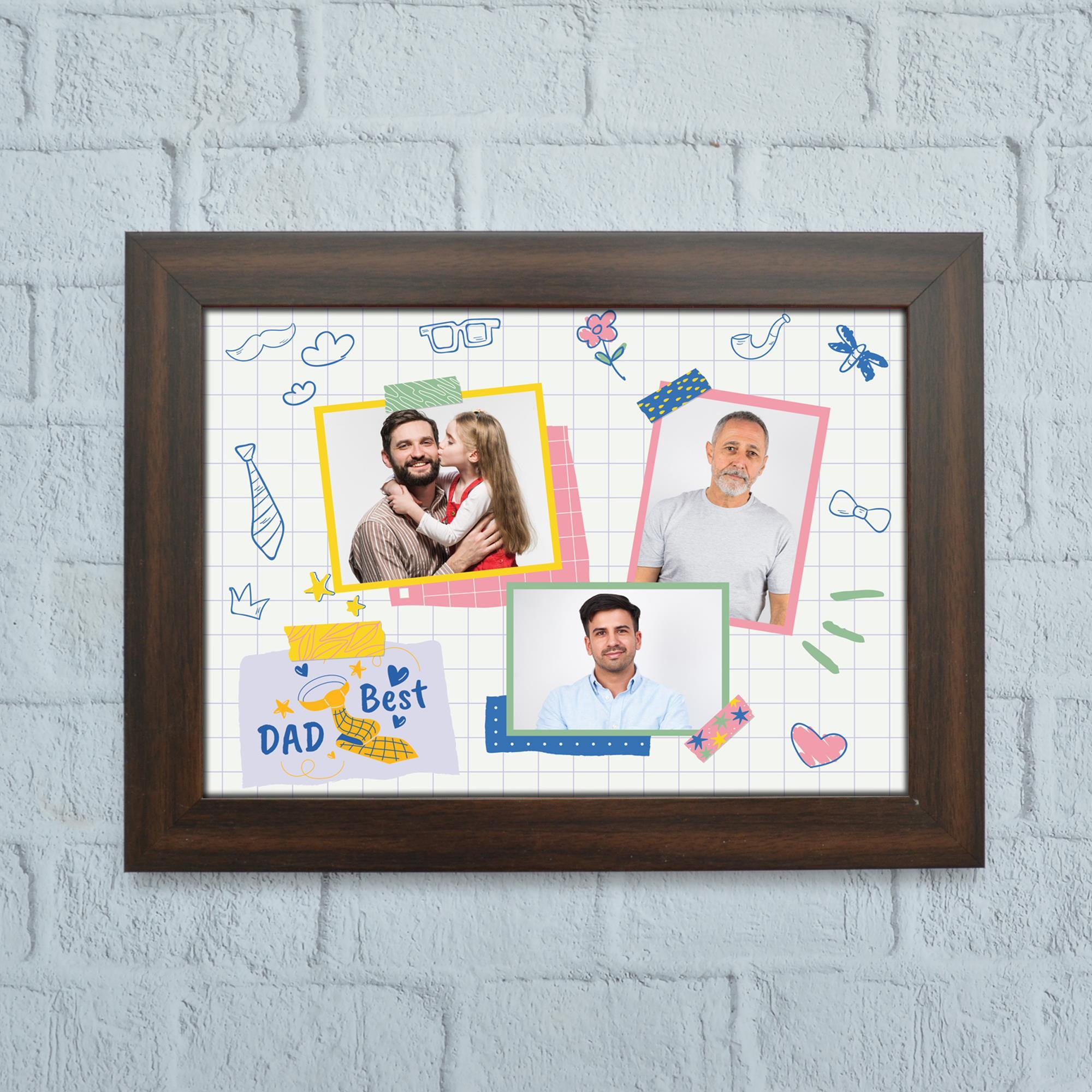 Best Dad Photo Frame Personalized Gifts, Ludhiana
