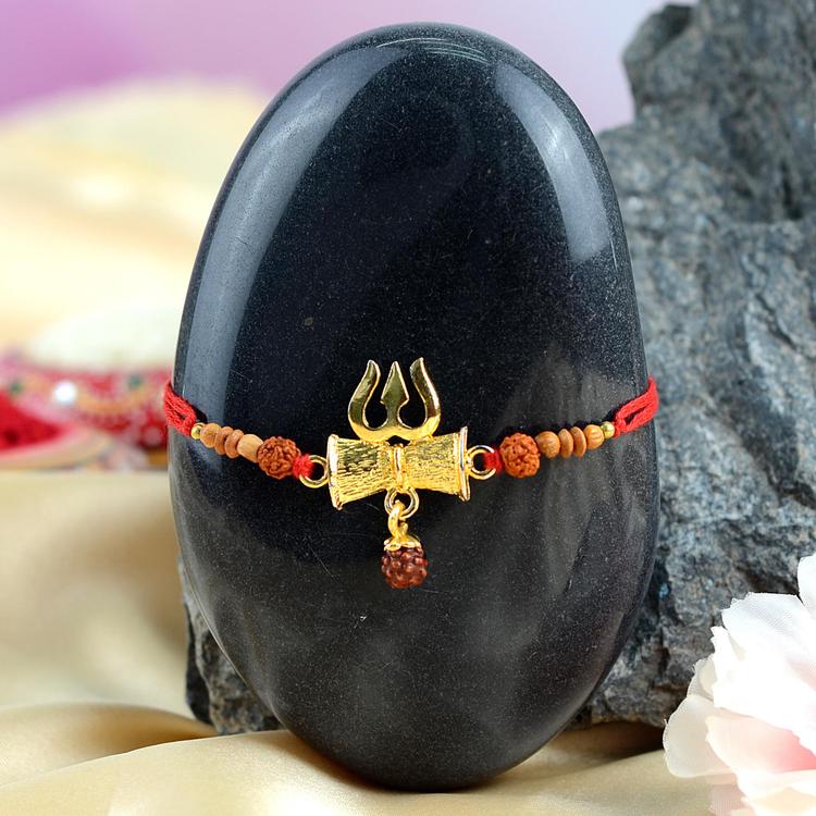 Damru Trishul Rakhi FR104