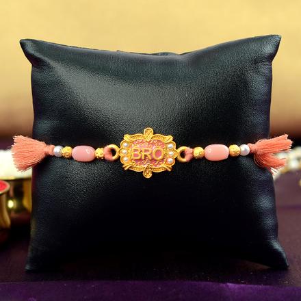 Peach BRO Rakhi