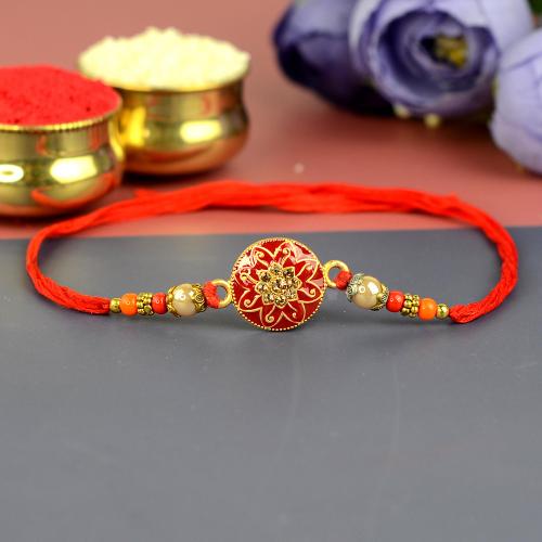 Red Shield Rakhi