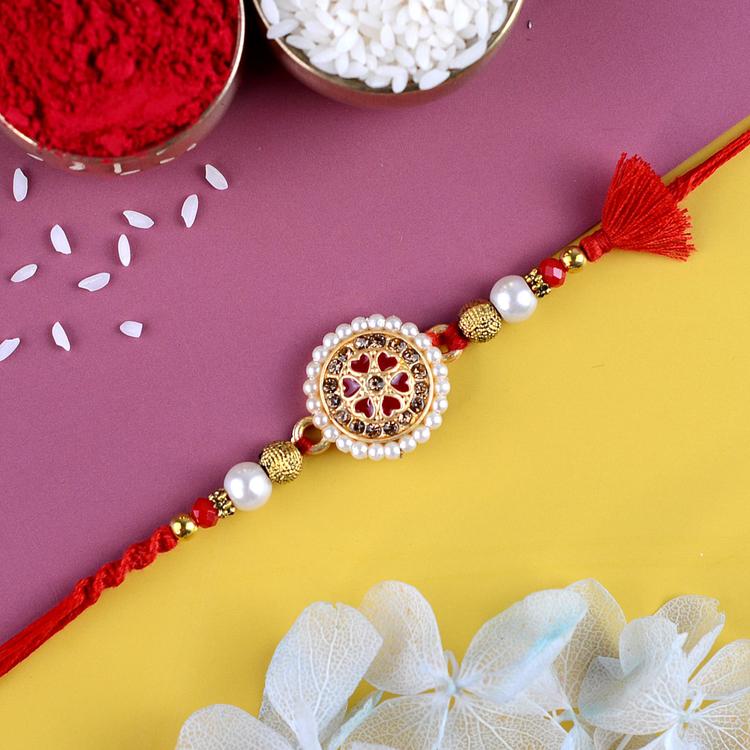 Decorated Canopy Rakhi